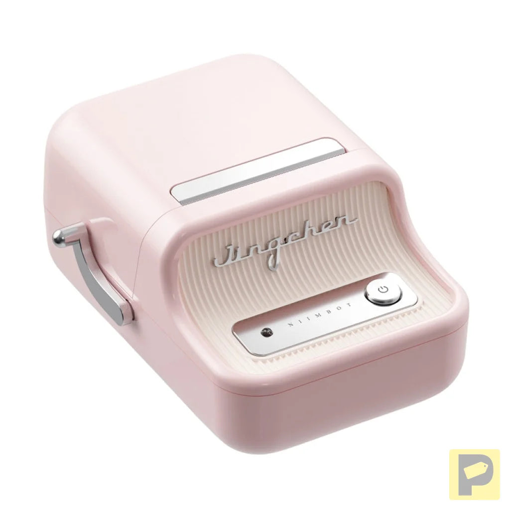 Niimbot B21S Portable Label Printer (pink)