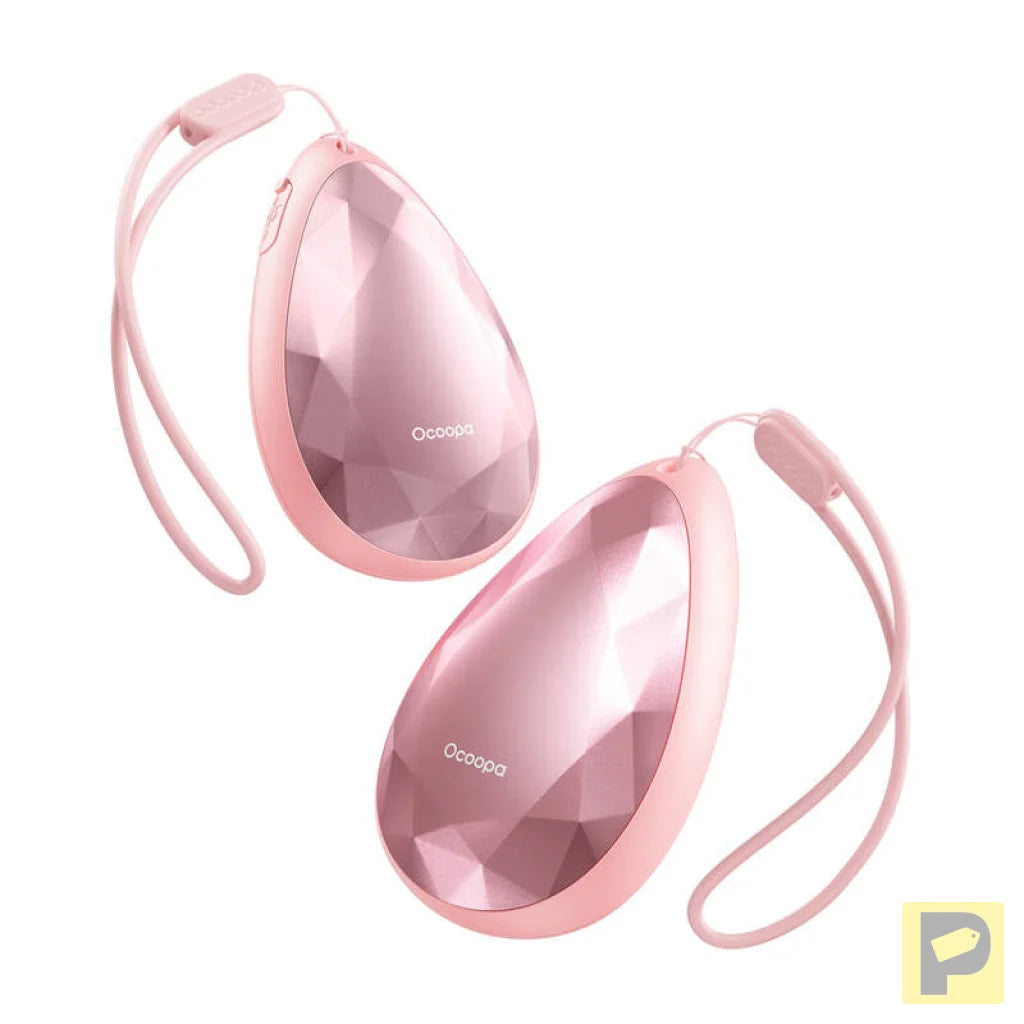 Ocoopa UT4 Rare 2x2000 mAh hand warmer, USB-C, pink