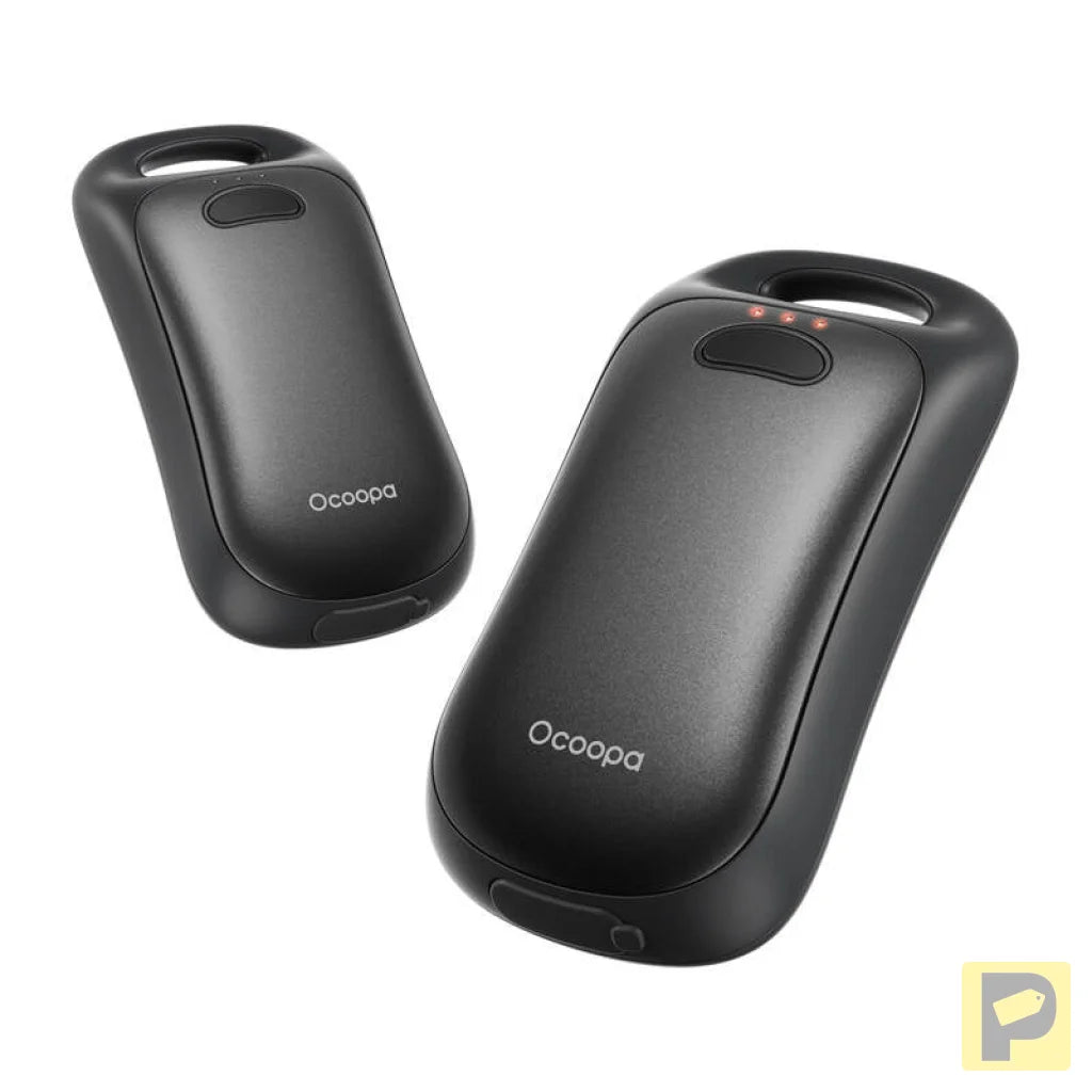 Ocoopa UT4 Urban 2x3000 mAh hand warmer, USB-C, black