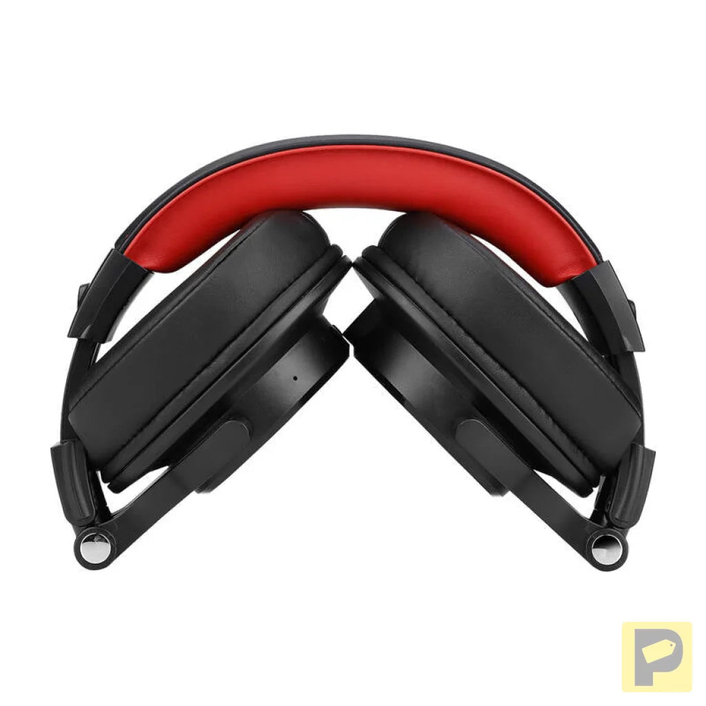 Oneodio Fusion A70 Wireless Headphones (Black and Red)
