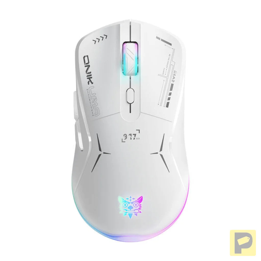 Onikuma CW917 gaming mouse (white)
