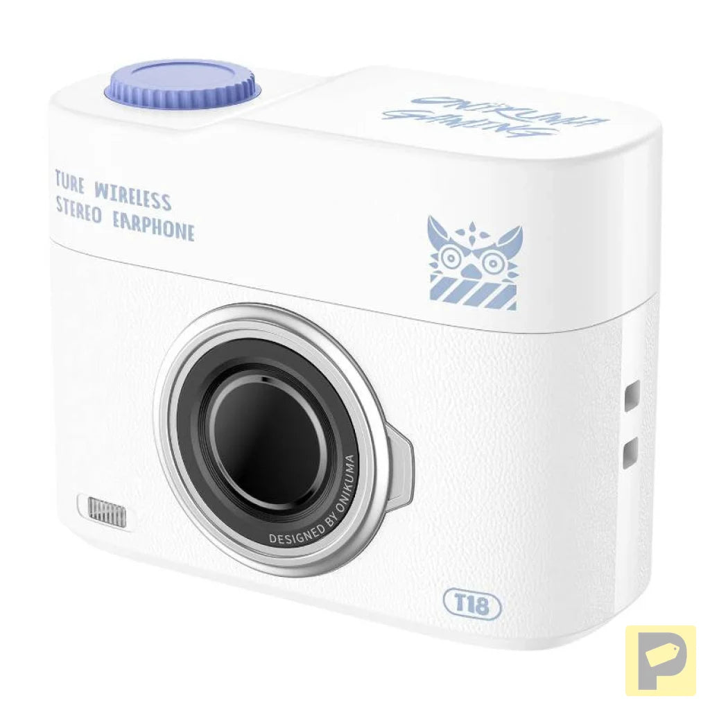 ONIKUMA T18 Bluetooth In-Ear Earphones White