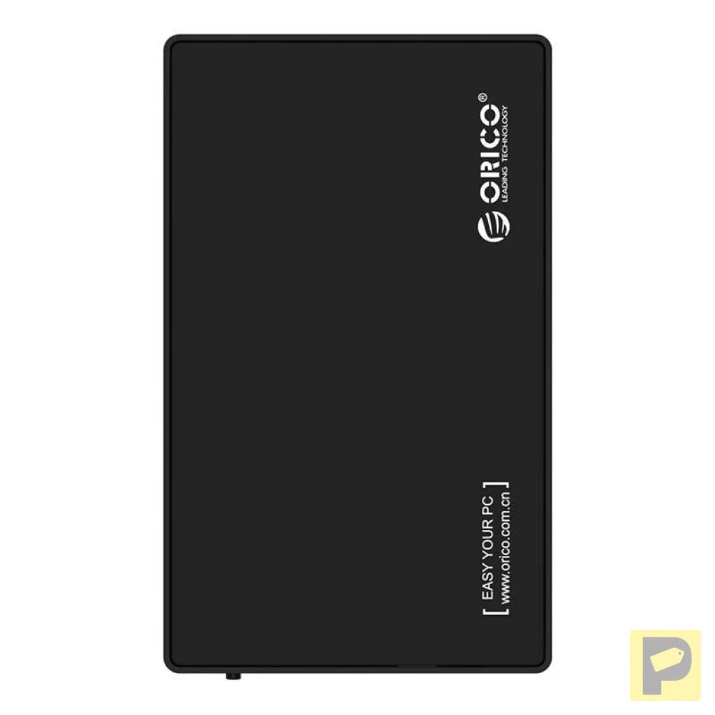 Orico 3588 HDD/SSD 3.5", 5Gbps, USB-A to USB-B drive enclosure (black)