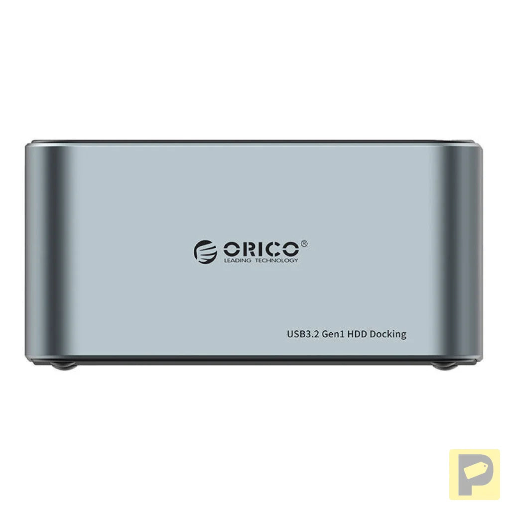 Orico docking station for 2.5" / 3.5" HDD / SSD, 5Gbps, USB-C to USB-C/A with cloning function (black)