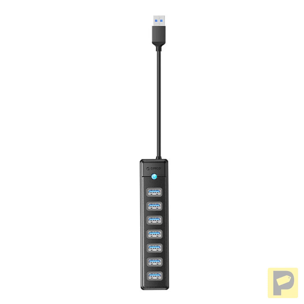 Orico PW7U USB to 7x USB 3.0 Hub Adapter (black)