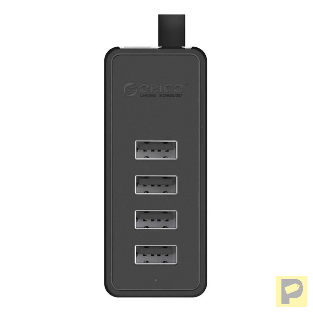 Orico W5P-100 USB to 4x USB 2.0 Hub Adapter (black)