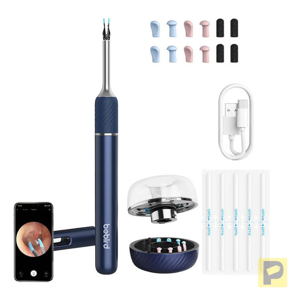 Otoscope with ear cleaning camera Bebird Note 5 pro (blue)