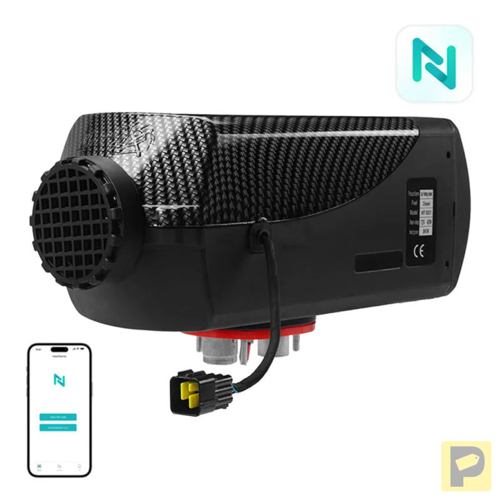 Parking heater Blitzwolf BW-AH-S1-BT, 5kw, 12V, app-controlled + Bluetooth