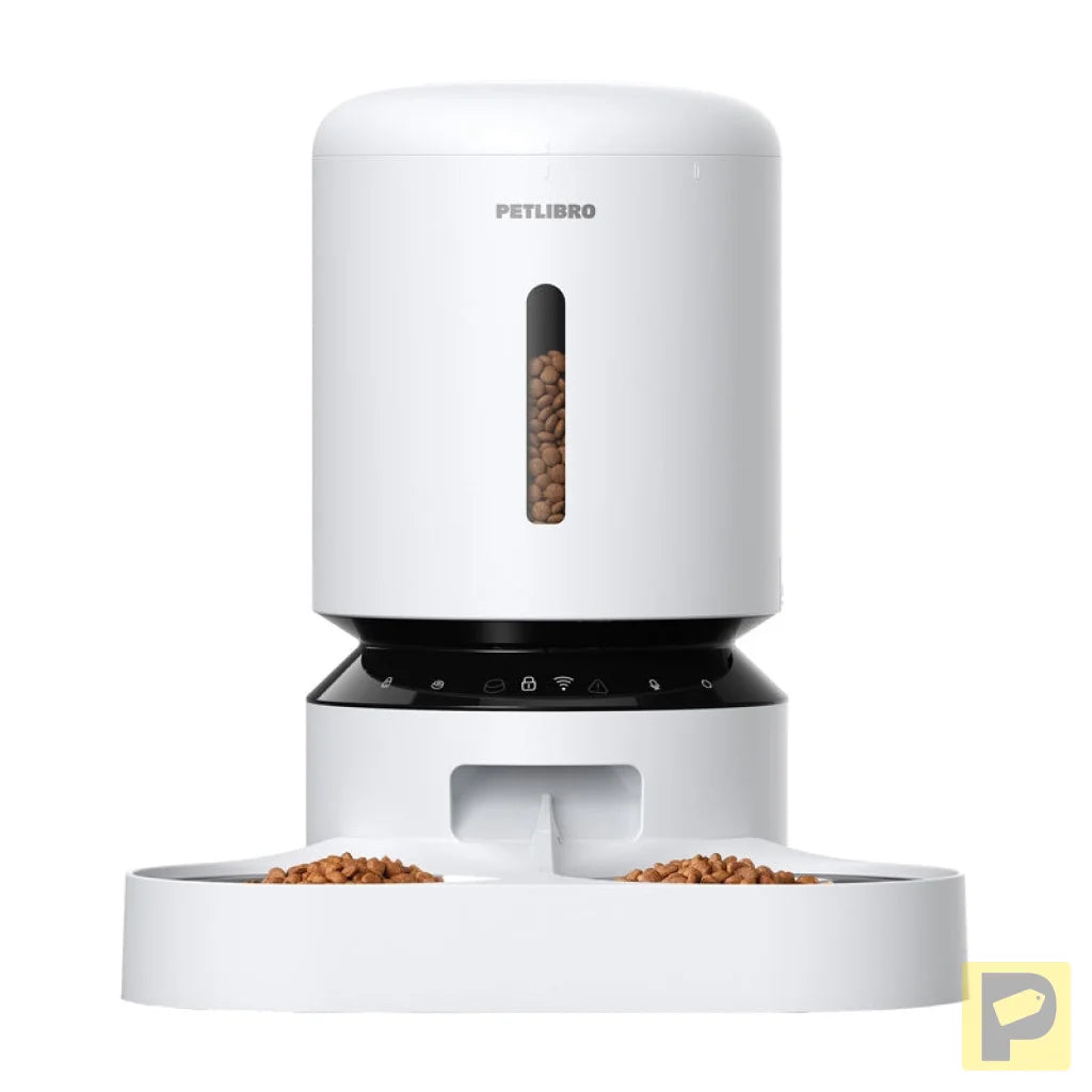 Petlibro Granary food dispenser with double bowl, Wifi, 5L(white)