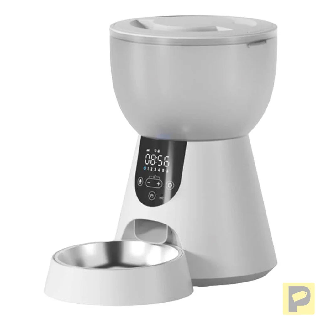 Petwant 4L automatic feed dispenser F17-LED