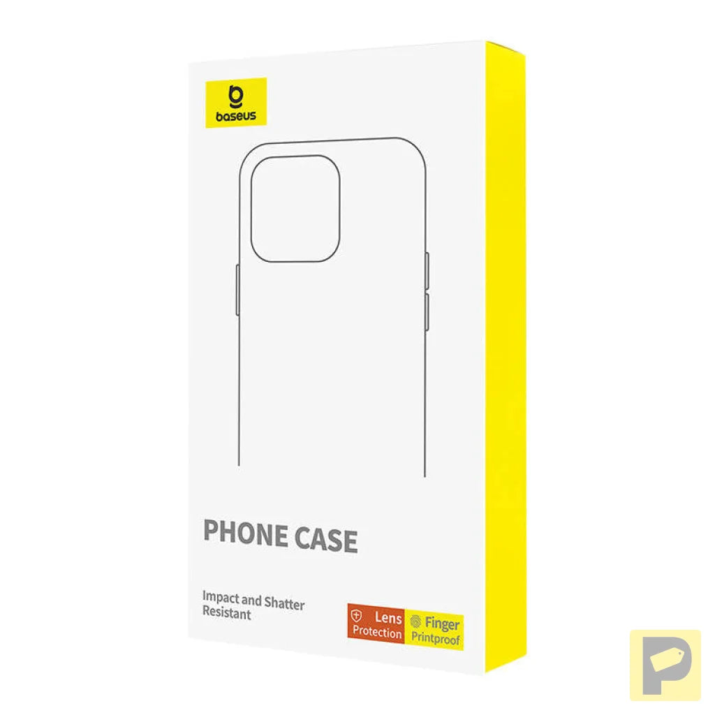 Phone Case Baseus SkyRing Magnetic with Stand for iP 13 Pro + tempered-glass and cleaning kit (black)