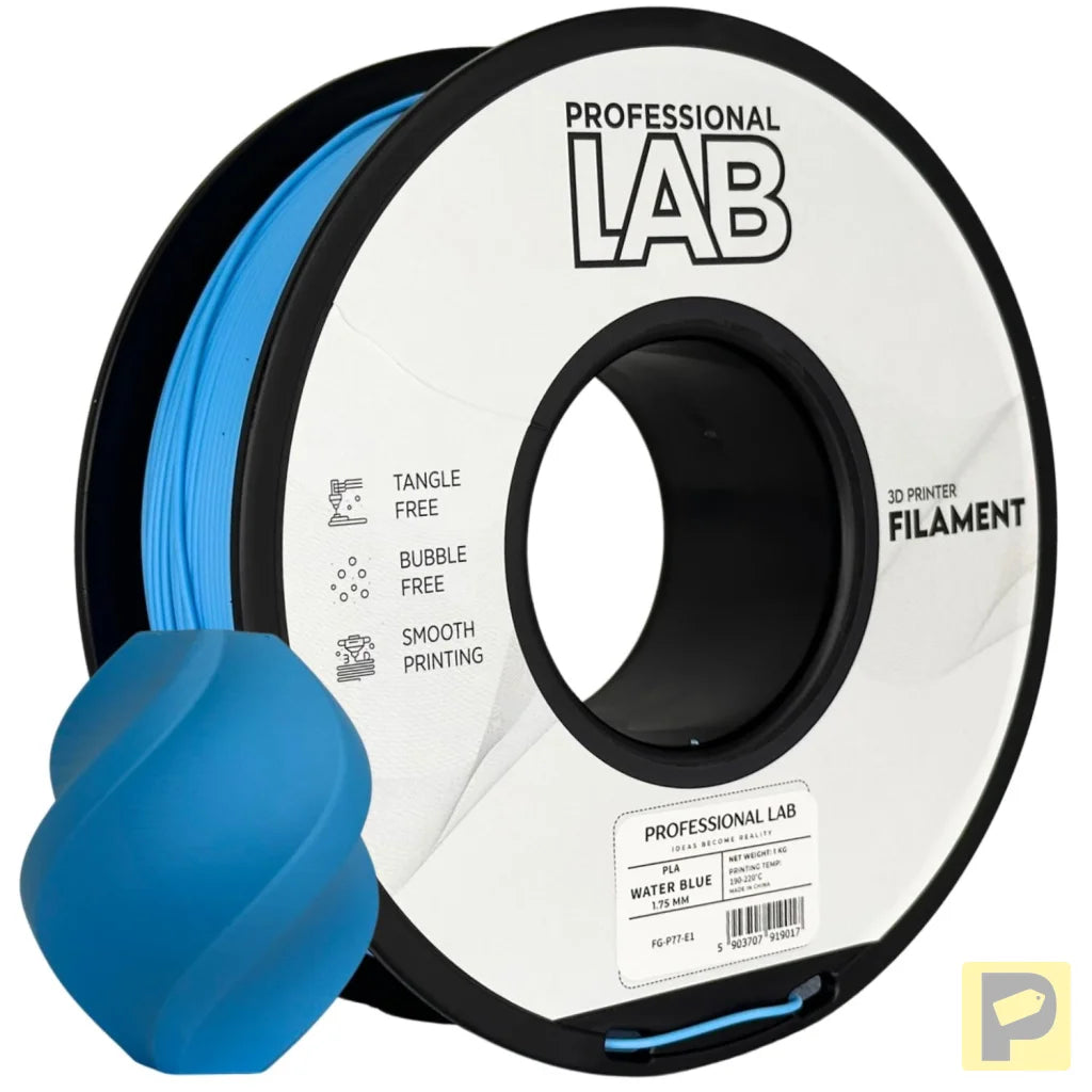 PLA is a basic and user-friendly filament, perfect for beginners. It prints easily, has good layer adhesion, and low warping.