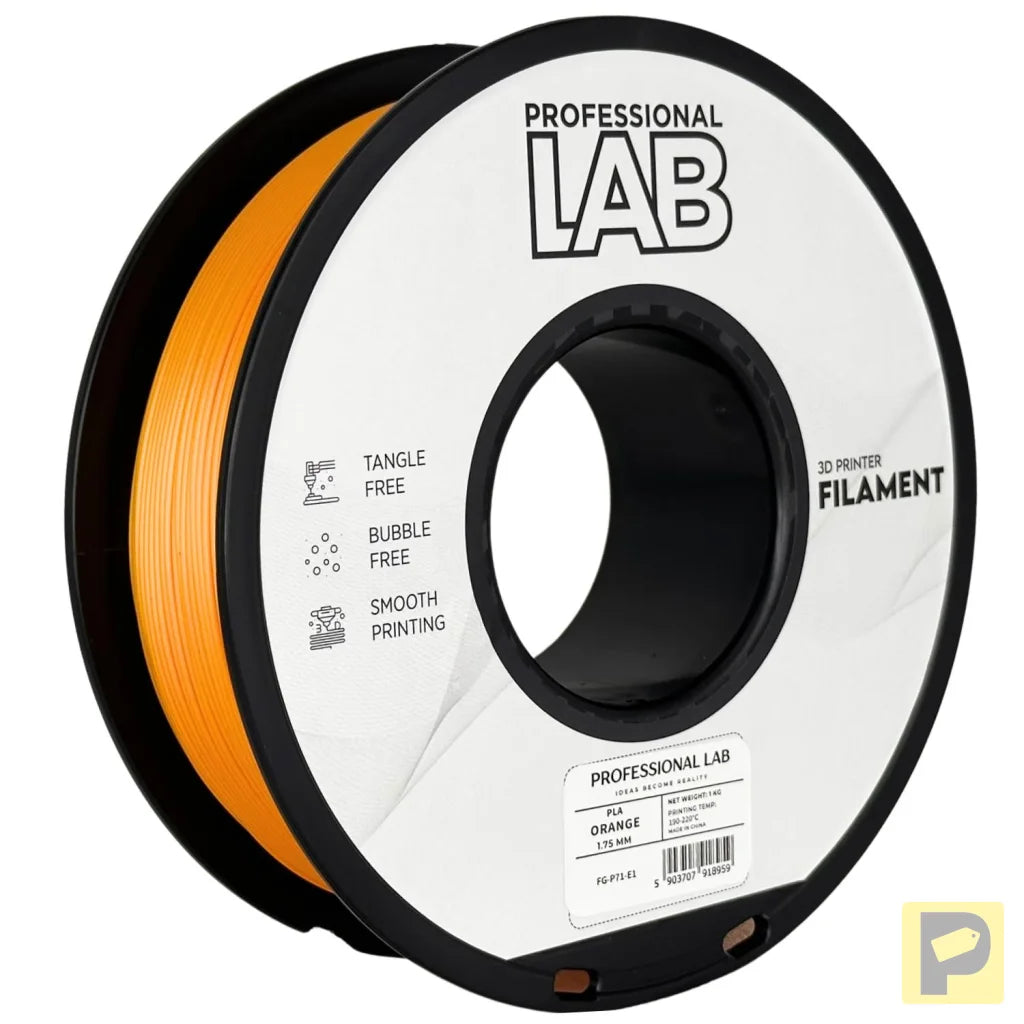 PLA is a basic and user-friendly filament, perfect for beginners. It prints easily, has good layer adhesion, and low warping.