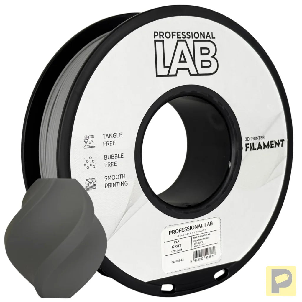 PLA is a basic and user-friendly filament, perfect for beginners. It prints easily, has good layer adhesion, and low warping.