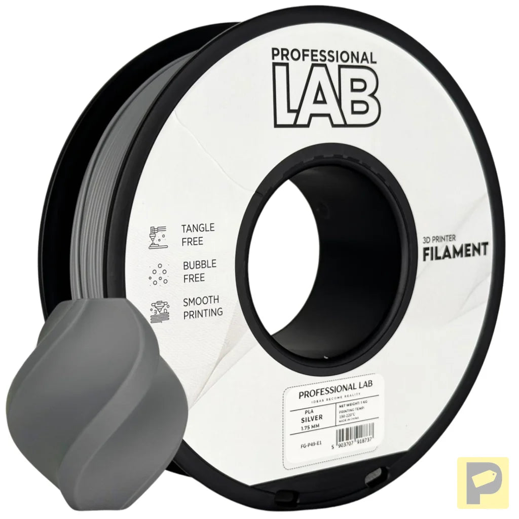 PLA is a basic and user-friendly filament, perfect for beginners. It prints easily, has good layer adhesion, and low warping.