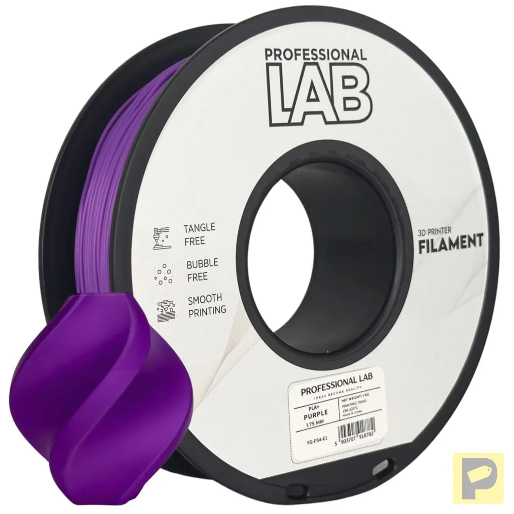 PLA+ is an enhanced version of standard PLA – more durable, less brittle, and more resistant to cracking while still maintaining easy printability.
