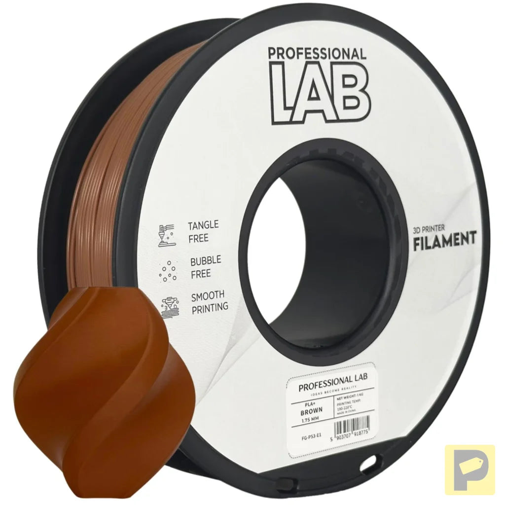 PLA+ is an enhanced version of standard PLA – more durable, less brittle, and more resistant to cracking while still maintaining easy printability.