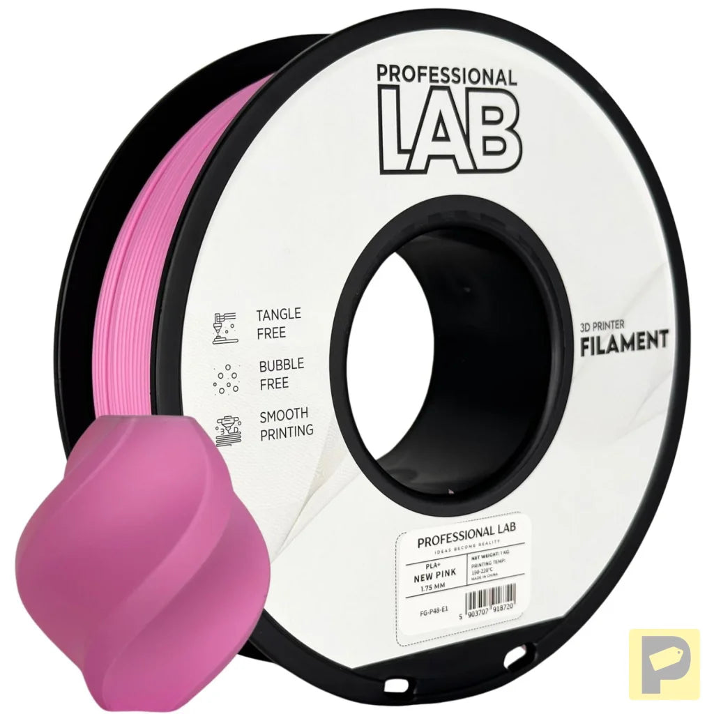 PLA+ is an enhanced version of standard PLA – more durable, less brittle, and more resistant to cracking while still maintaining easy printability.