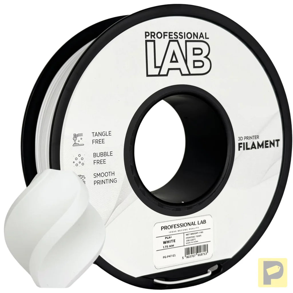 PLA+ is an enhanced version of standard PLA – more durable, less brittle, and more resistant to cracking while still maintaining easy printability.