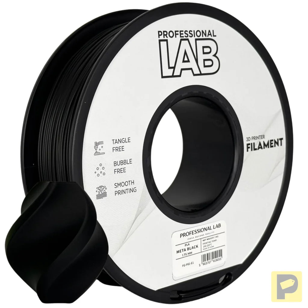 PLA META is a modern PLA formulation that provides smoother extrusion, lower printing temperature and exceptional surface quality, similar to PLA+ but with greater precision and gloss.