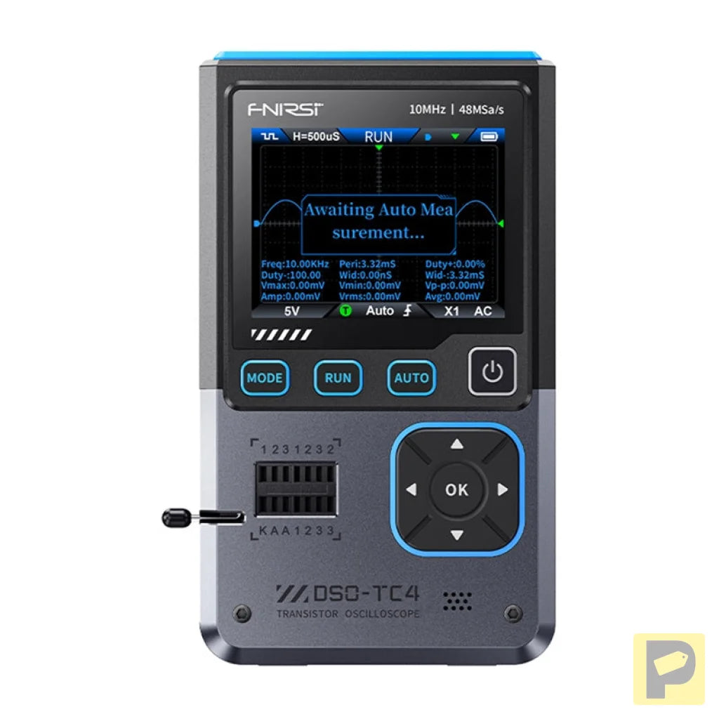 Portable 3-in-1 mini oscilloscope FNIRSI DSO-TC4