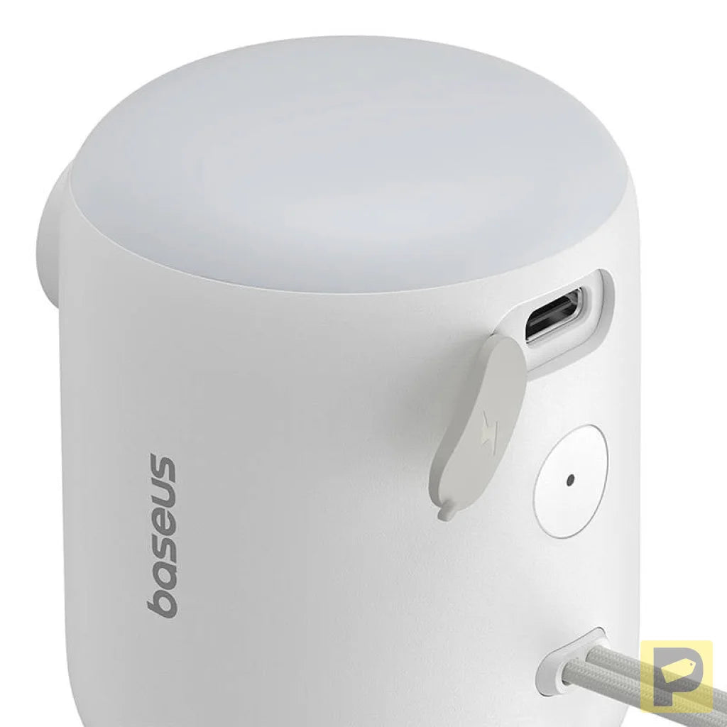 Portable Air Pump Baseus PocketGo (White)