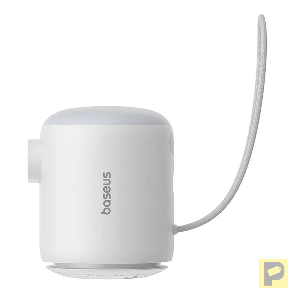 Portable Air Pump Baseus PocketGo (White)