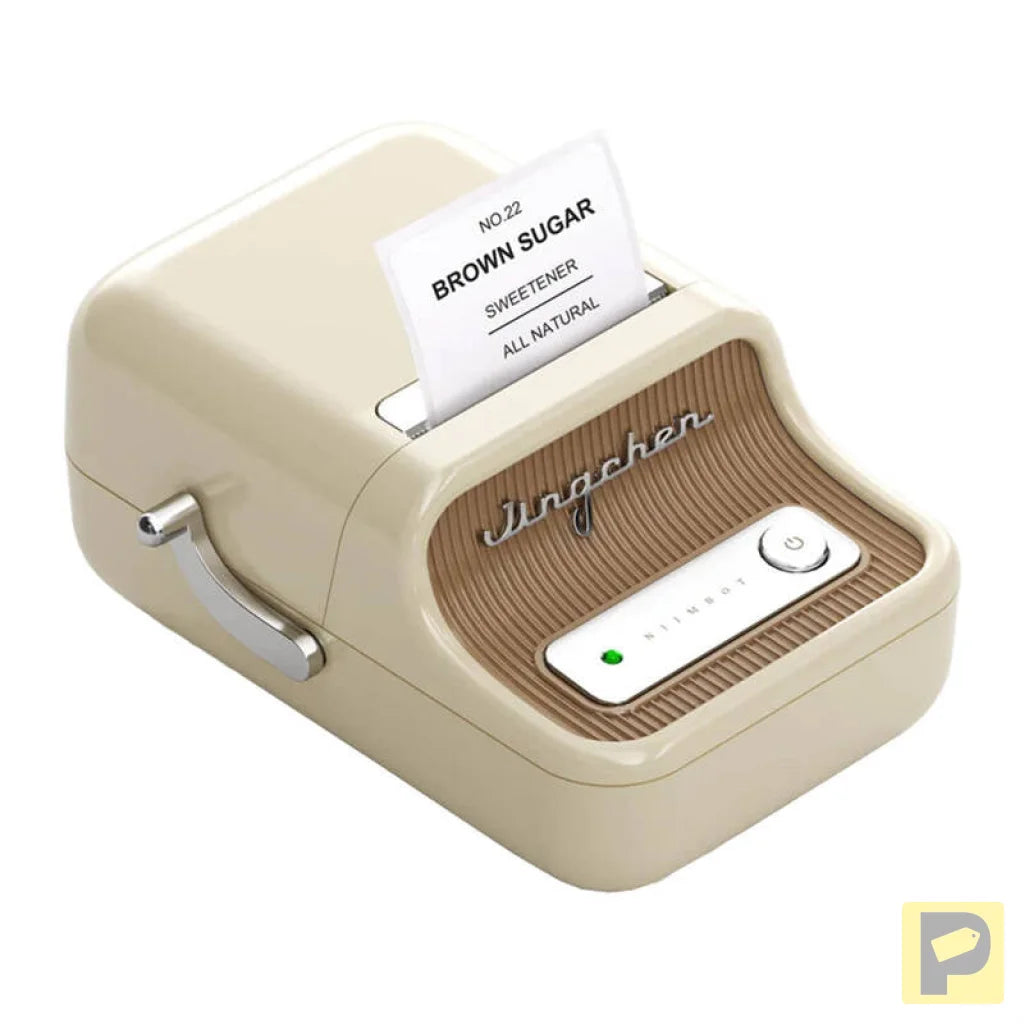 Portable Label Printer Niimbot B21 (Cream)