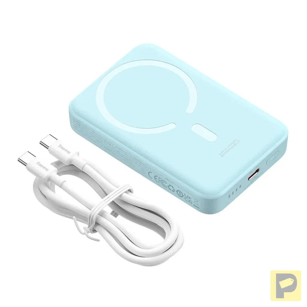 Power Bank mini Baseus 10000mAh, USB-C 30W Blue