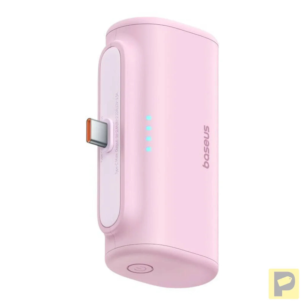 Powerbank Baseus Compact USB-C 5000mAh, 20W (pink)