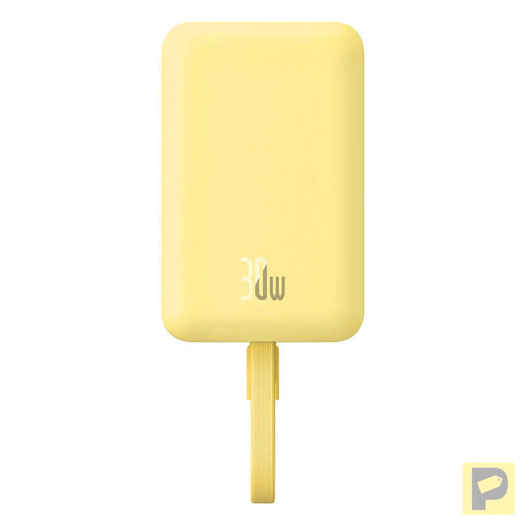 Powerbank Baseus Magnetic Mini 10000mAh 30W MagSafe (yellow)