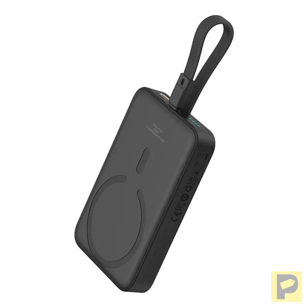 Powerbank Baseus Magnetic Mini 10000mAh, Lightning 20W MagSafe (black)