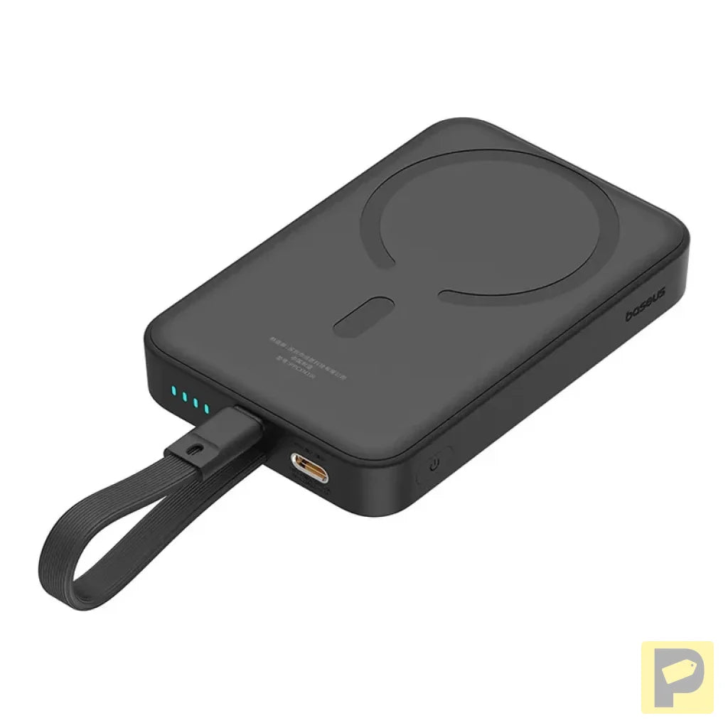 Powerbank Baseus Magnetic Mini 10000mAh, Lightning 20W MagSafe (black)