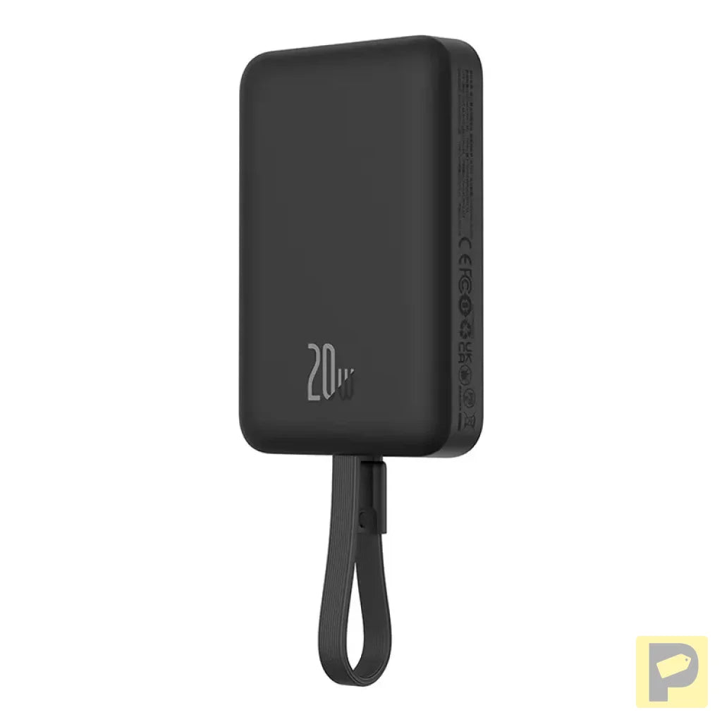 Powerbank Baseus Magnetic Mini 10000mAh, Lightning 20W MagSafe (black)