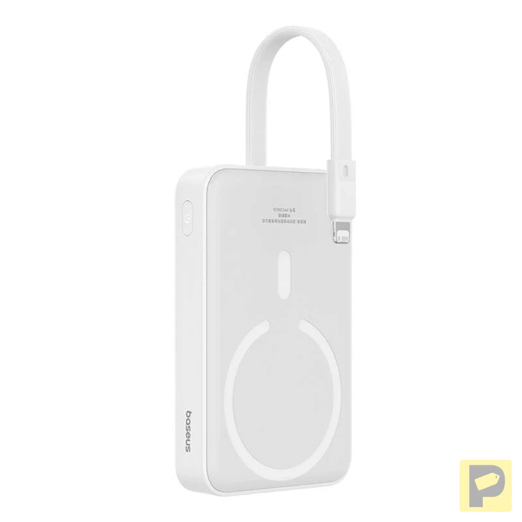 Powerbank Baseus Magnetic Mini 10000mAh, Lightning 20W MagSafe (white)
