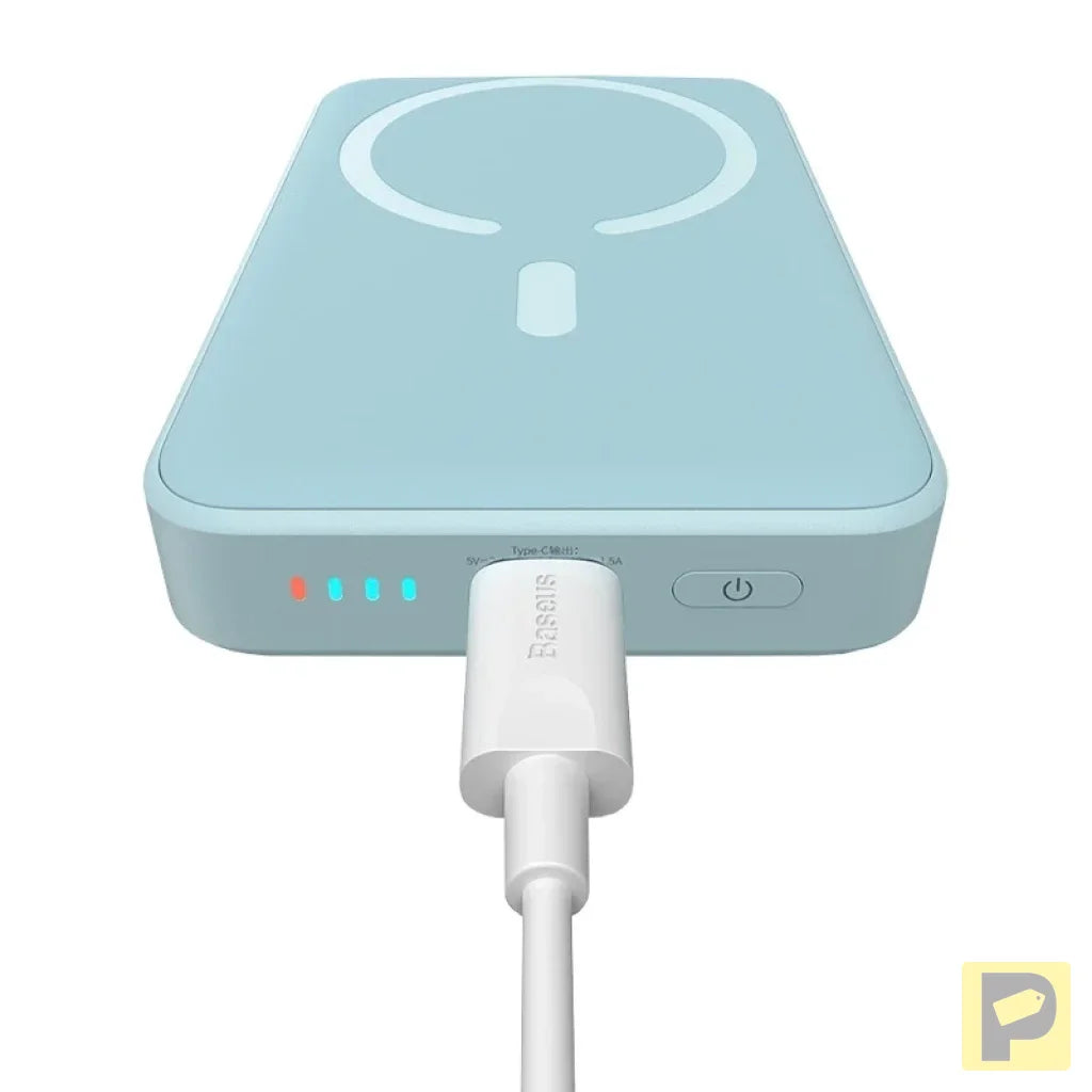 Powerbank Baseus Magnetic Mini 10000mAh, USB-C 20W MagSafe (blue)