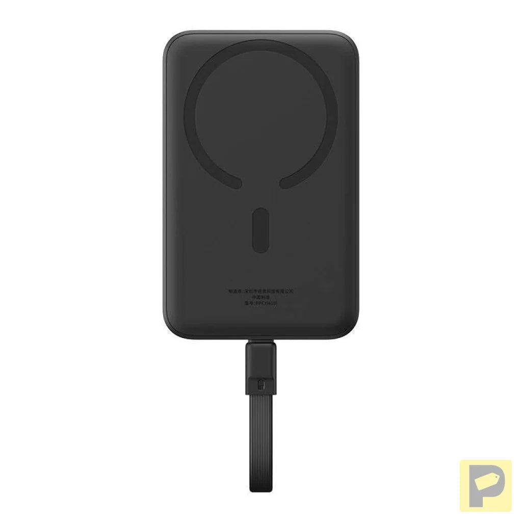Powerbank Baseus Magnetic Mini 10000mAh, USB-C 30W MagSafe (black)