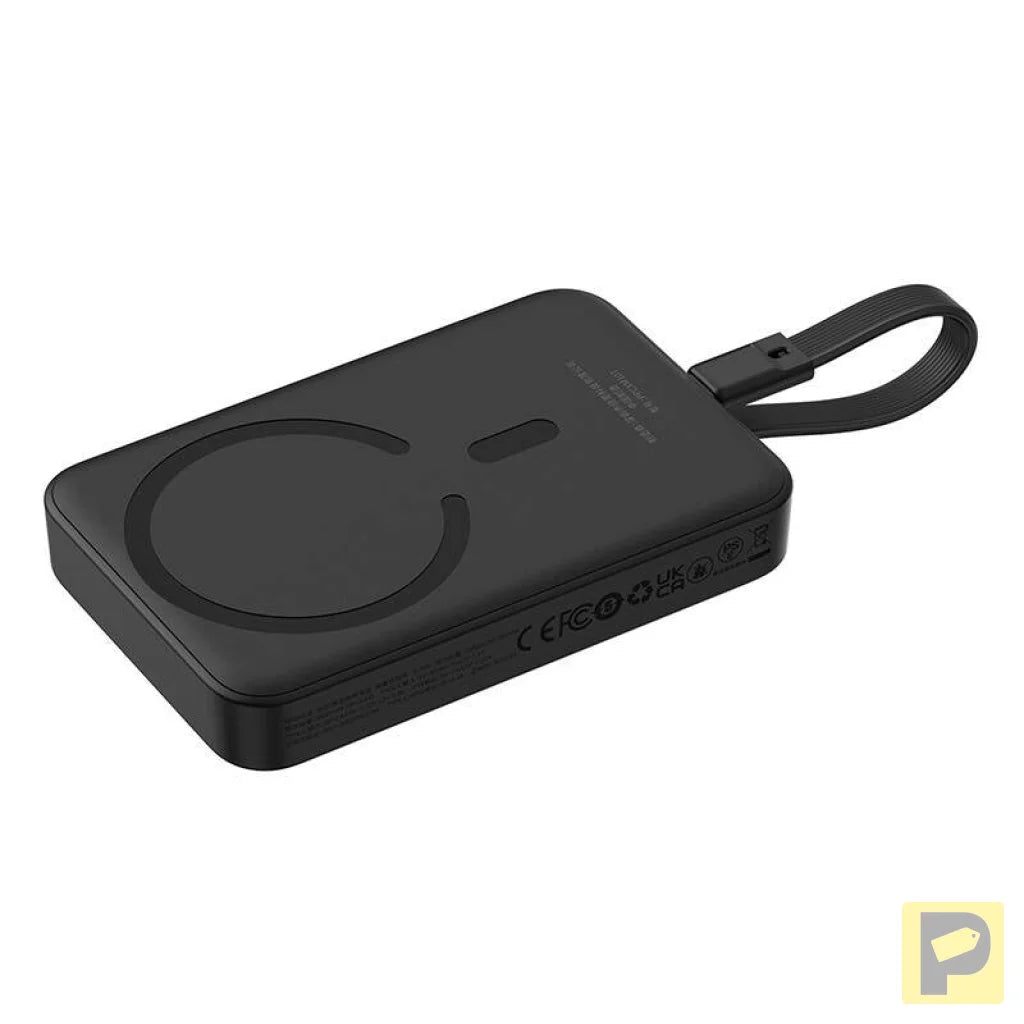 Powerbank Baseus Magnetic Mini 10000mAh, USB-C 30W MagSafe (black)