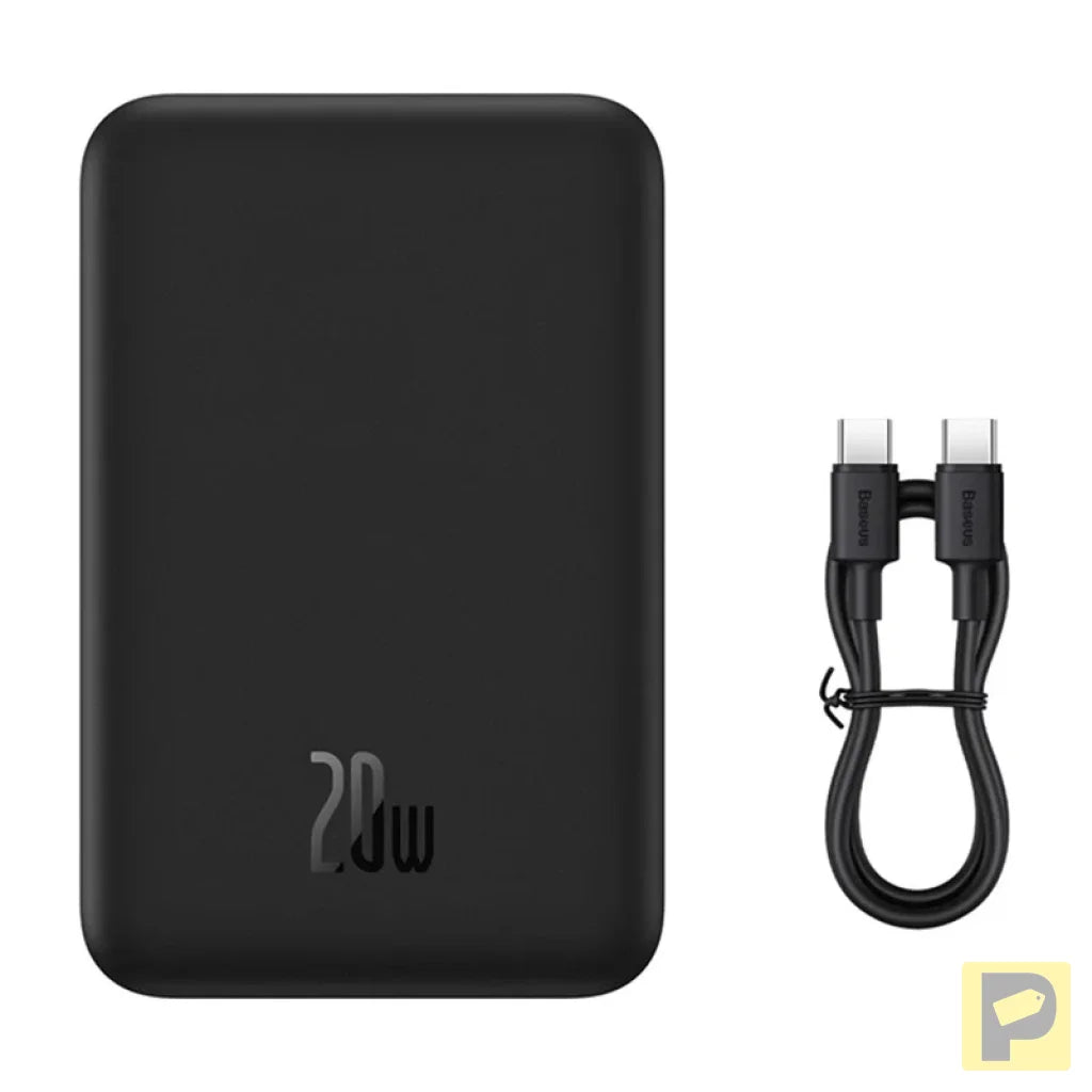 Powerbank Baseus Magnetic Mini 20000mAh, USB-C 20W MagSafe (black)