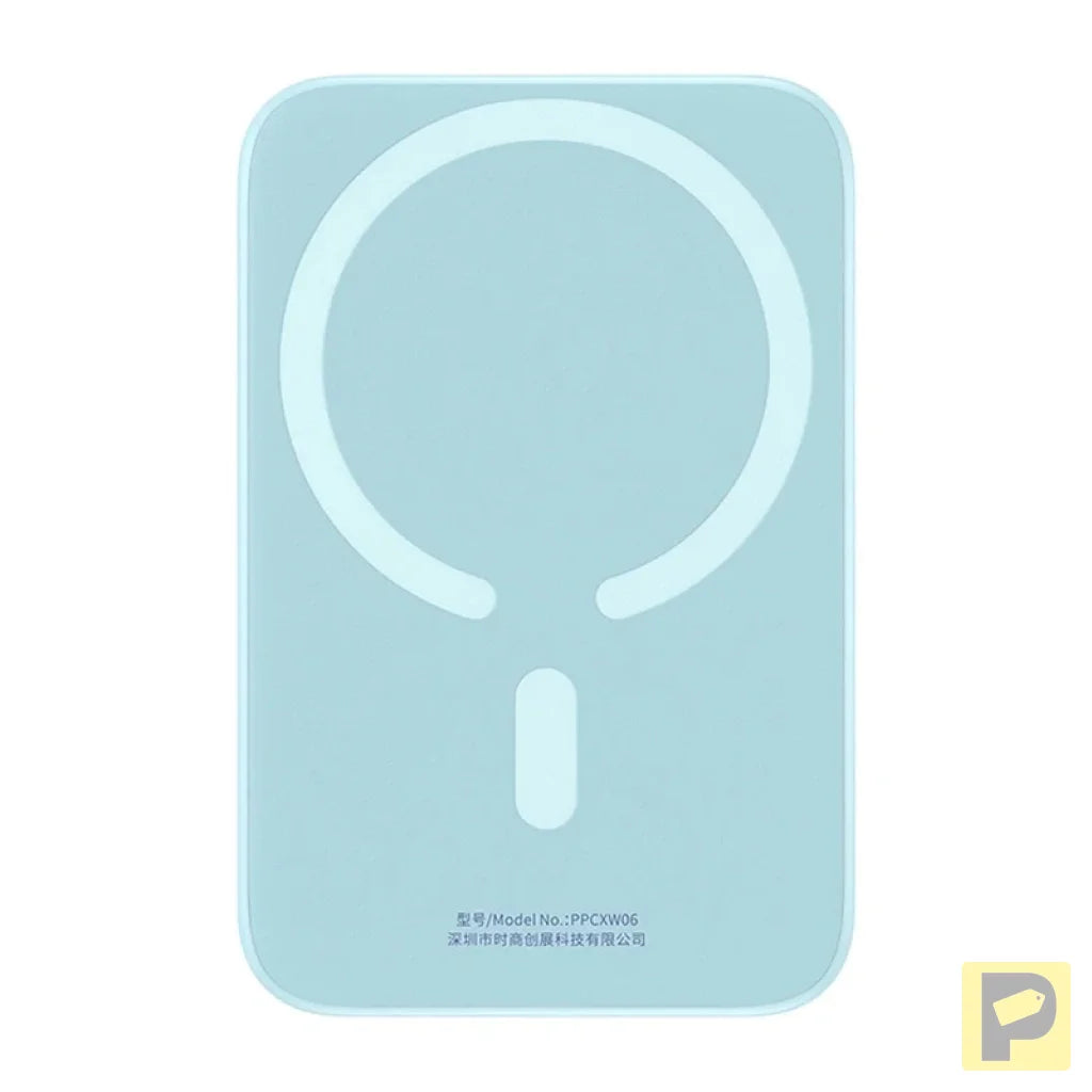 Powerbank Baseus Magnetic Mini 6000mAh, USB-C 20W MagSafe (blue)