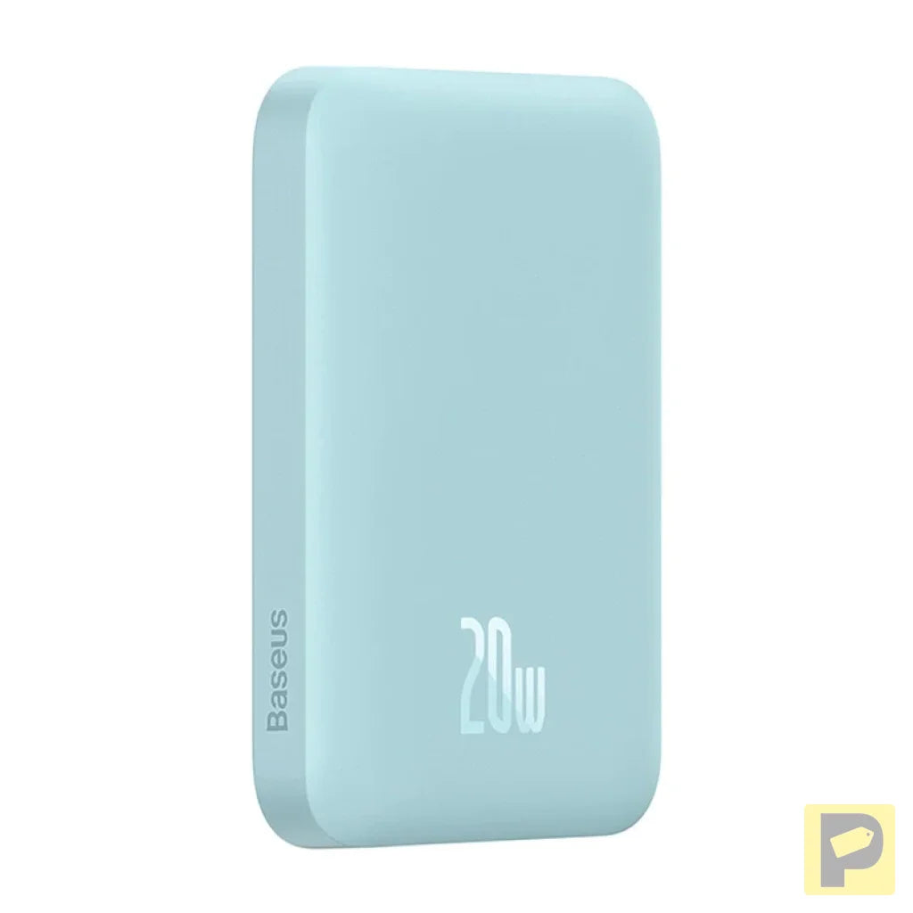 Powerbank Baseus Magnetic Mini 6000mAh, USB-C 20W MagSafe (blue)