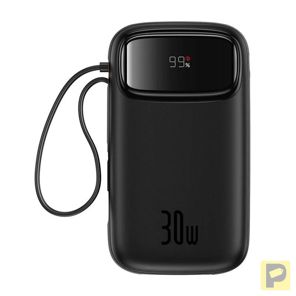 Powerbank Baseus QPow 2 20000mAh 30W 2xUSB-C (black)