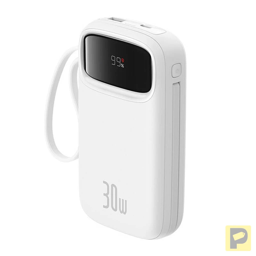 Powerbank Baseus QPow 2 20000mAh 30W 2xUSB-C (white)