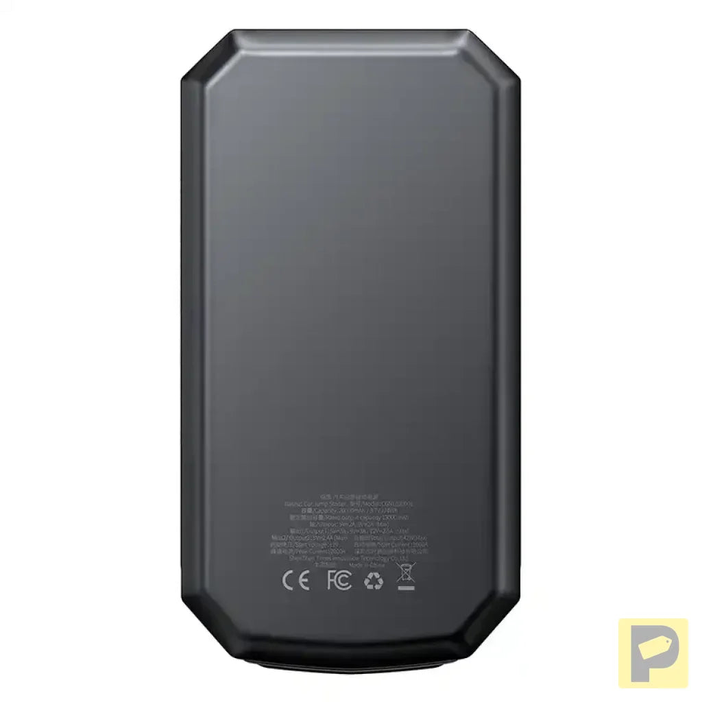 Powerbank / Baseus Super Energy Max Car Jump Starter, 20000mAh, 2000A, USB (Black)