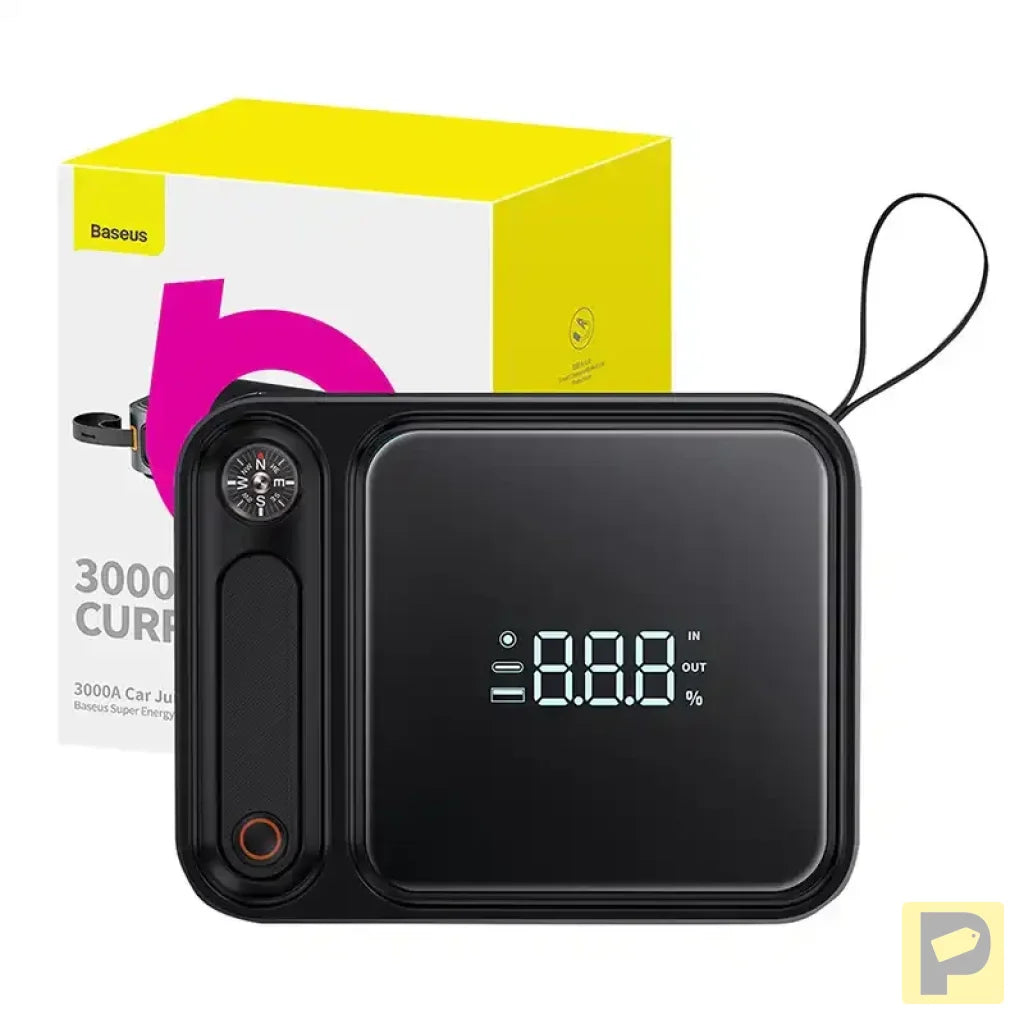 Powerbank/Car Jump Starter Baseus Super Energy Ultra, 3000A (black)