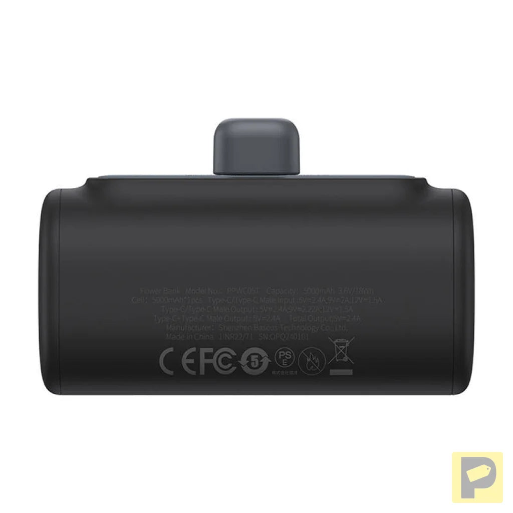 Powerbank OS-Baseus Compact IP 5000mAh 20W (black)