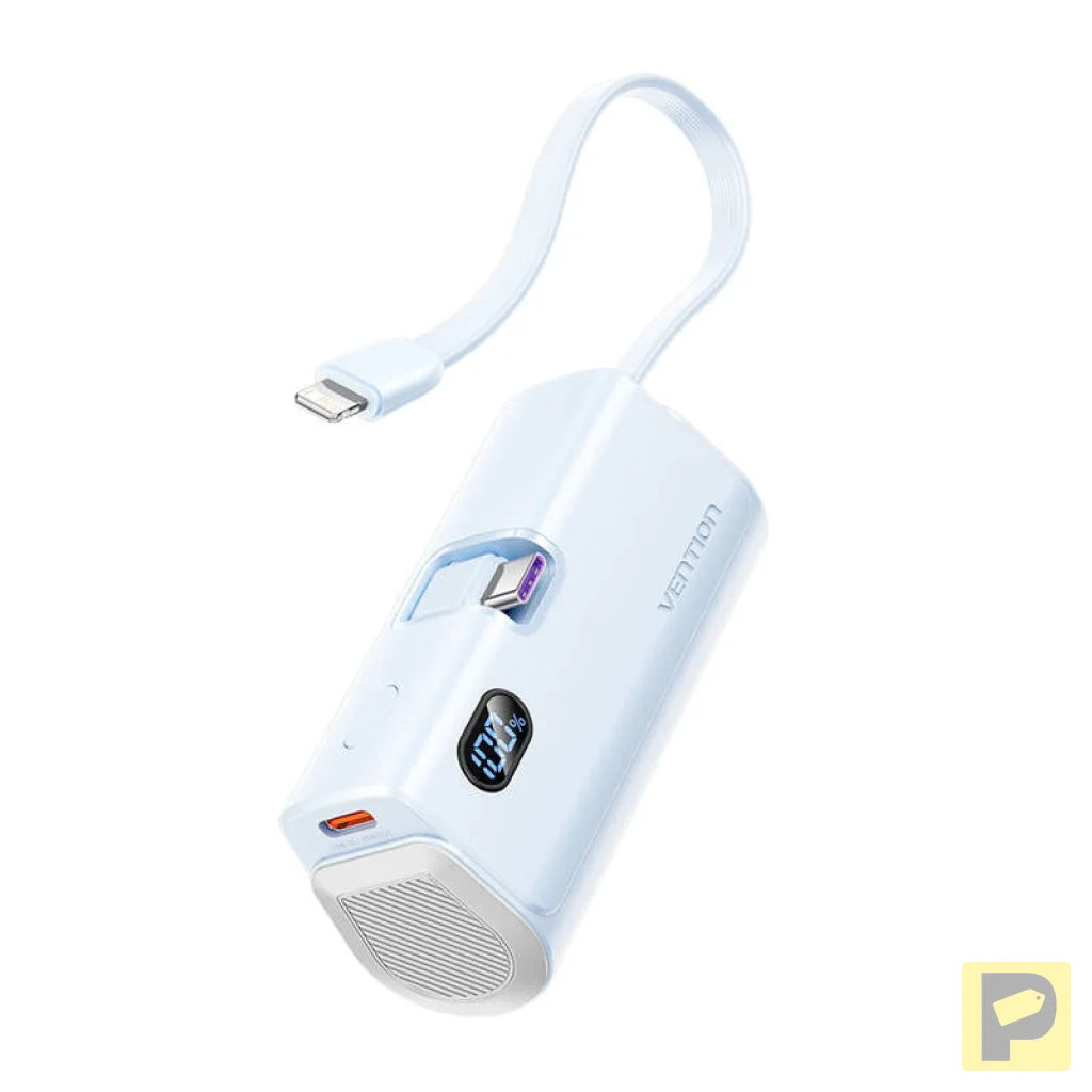 Powerbank Vention LED display 4800mAh 22.5W FHQL0 (blue)