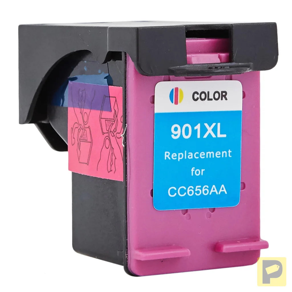 Printhead for HP | CC656AE | rem. | multicolor | 18 ml | bulk