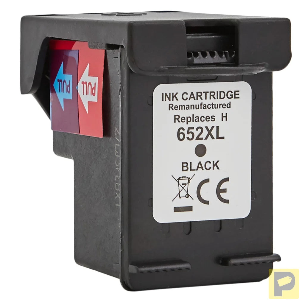 Printhead for HP | F6V25AE | rem. | black | 20 ml | bulk | show ink level