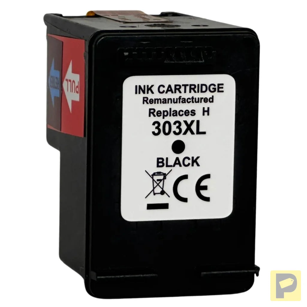 Printhead for HP | T6N04AE / 303XL | rem. | black | 20 ml | bulk